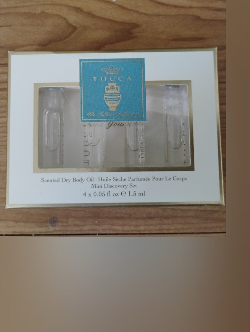 Tocca Scented Dry Body Oils Discovery Set